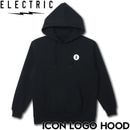 ELECTRIC エレクトリック ICON LOGO HOOD プルオーバーパーカー フーディ E25FU08 BLACK 日本代理店正規品|NEW ARRIVALS