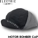 ELECTRIC エレクトリック MOTOR BOMBER CAP 帽子 耳当て付きキャップ イヤーフラップ E25FC18 BLK 日本代理店正規品|NEW ARRIVALS