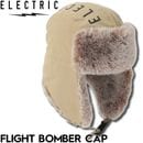 ELECTRIC エレクトリック FLIGHT BOMBER CAP 帽子 耳当て付きキャップ イヤーフラップ E25FC21 TAN 日本代理店正規品|NEW ARRIVALS