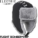 ELECTRIC 쥯ȥå FLIGHT BOMBER CAP ˹ դå 䡼եå E25FC21 BLK Ź