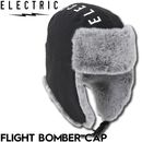 ELECTRIC エレクトリック FLIGHT BOMBER CAP 帽子 耳当て付きキャップ イヤーフラップ E25FC21 BLK 日本代理店正規品|NEW ARRIVALS