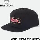 BRIXTON ֥ꥯȥ LIGHTNING MP SNPK - BLACK ʥåץХåå ˹ 11898 25HO Ź