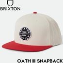 BRIXTON ֥ꥯȥ OATH III SNAPBACK - WHITECAP/ADRENALINE RUSH ʥåץХåå ˹ 10777  25HO Ź