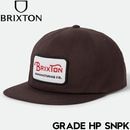 BRIXTON ֥ꥯȥ GRADE HP SNPK - PINECONE BROWN ʥåץХåå ˹ 11697 25HO Ź
