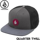 VOLCOM ܥ륳 륳 QUARTER TWILL HAT ʥåץХåå ˹ D5512322 SCB7 Ź