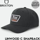 BRIXTON �֥ꥯ���ȥ� LINWOOD C NETPLUS MP SNPK - BLACK/ORANGE/WHITE ���ܸ��ꥫ�顼 ���ʥåץХå�����å� ˹�� 10980 25HO ��������Ź������