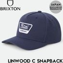 BRIXTON �֥ꥯ���ȥ� LINWOOD C NETPLUS MP SNPK - WASHED NAVY/WHITE ���ܸ��ꥫ�顼 ���ʥåץХå�����å� ˹�� 10980 25HO ��������Ź������
