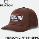 BRIXTON �֥ꥯ���ȥ� PIERSON C NP MP SNPK - PINECONE BROWN ���ʥåץХå�����å� ˹�� 11903 25FW ��������Ź������