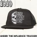 1910 �ʥ���ƥ�����ƥ� UNDER THE INFLUENCE TRUCKER HAT ��å��奭��å� ˹�� ��������Ź������