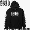 1910 �ʥ���ƥ�����ƥ� 3 UP PULLOVER HOODIE �ץ륪���С��ѡ����� �ա��ǥ� BLK ��������Ź������