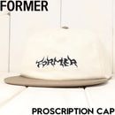 FORMER �ե����ޡ� PROSCRIPTION CAP ���ʥåץХå�����å� ˹�� FHW-25407 CHOC 25HO ��������Ź������