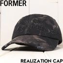 FORMER �ե����ޡ� REALIZATION CAP ���ȥ�åץХå�����å� ˹�� FHW-25408 ACID BLACK 25HO ��������Ź������
