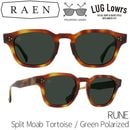 RAEN Optics �졼�� �쥤�� ���󥰥饹 RUNE Split Moab Tortoise Green Polarized �и���� �ݥ�������� ��� ��ǥ����� 100U223RUN-S743-48 ��������Ź������
