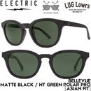 ELECTRIC ���쥯�ȥ�å� BELLEVUE - MATTE BLACK / HT GREEN POLAR PRO ��ASIAN FIT�� ���󥰥饹 �ޥåȥ֥�å� ���꡼��ݥ�������� PRO �и���� ��� ��ǥ����� ��������Ź������