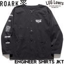 ROARK �������� ENGINEER SHIRTS JKT ���󥸥˥����㥱�å� ��� ����ĥ��㥱�å� RJJ1201-BLK 26SP ��������Ź������