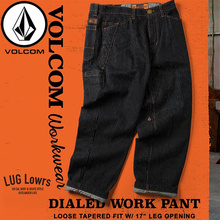 VOLCOM �ܥ륳�� �����륳�� ��� WORK DIALED PANT ����ѥ�� �롼���ե��å� A1112601 BKS 26SP ��������Ź������