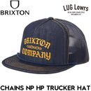BRIXTON �֥ꥯ���ȥ� CHAINS NP HP TRUCKER HAT ���ʥåץХå� ��å��奭��å� ˹�� ��� ��ǥ����� DRKDN 26SP ��������Ź������