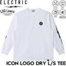 ELECTRIC ���쥯�ȥ�å� ICON LOGO DRY L/S TEE �ɥ饤�Ǻ� ĹµT����� ���󥰥��꡼��TEE ����T ��� ��ǥ����� E26ST32 WHT 26SP ��������Ź������