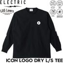 ELECTRIC ���쥯�ȥ�å� ICON LOGO DRY L/S TEE �ɥ饤�Ǻ� ĹµT����� ���󥰥��꡼��TEE ����T ��� ��ǥ����� E26ST32 BLK 26SP ��������Ź������