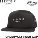 ELECTRIC ���쥯�ȥ�å� ���ʥåץХå� ��å��奭��å�  ˹�� UNDERVOLT MESH CAP E26SC02 BLACK ��������Ź������