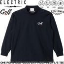 ELECTRIC GOLF ���쥯�ȥ�å� ����� ONE POINT GOLF LOGO DRY MOCK NECK L/S TEE - BLACK �ɥ饤�Ǻ� ĹµT����� ��å��ͥå� ����T ��� ��ǥ����� ����ե����� EG26ST12 26SP ��������Ź������