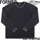 FORMER �ե����ޡ� AG WAFFLE ���󥰥��꡼��TEE ��åե� �����ޥ� FKN-26101 ACID BLACK 26SP ��������Ź������