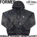 FORMER �ե����ޡ� ENIGMA HOODED DENIM JACKET ��� �ǥ˥ॸ�㥱�å� �ա����դ����㥱�å� �������֥롼 FJK-26103 26SP ��������Ź������