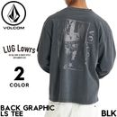 VOLCOM �ܥ륳�� �����륳�� BACK GRAPHIC LS TEE ĹµT����� ����T ��� ��ǥ����� ���åȥ�100% VLT261012 26SP ��������Ź������