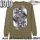 1910 �ʥ���ƥ�����ƥ� Ace of Snakes L/S T-Shirt ����T ��� ĹµT����� ���͡�������ե��å� MS126258 GREEN 26SP ��������Ź������