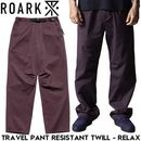 ROARK �������� TRAVEL PANT RESISTANT TWILL - RELAX �ѥ�� ���ȥ�å� ���å��� RPJ1153-DBG 26SP ��������Ź������