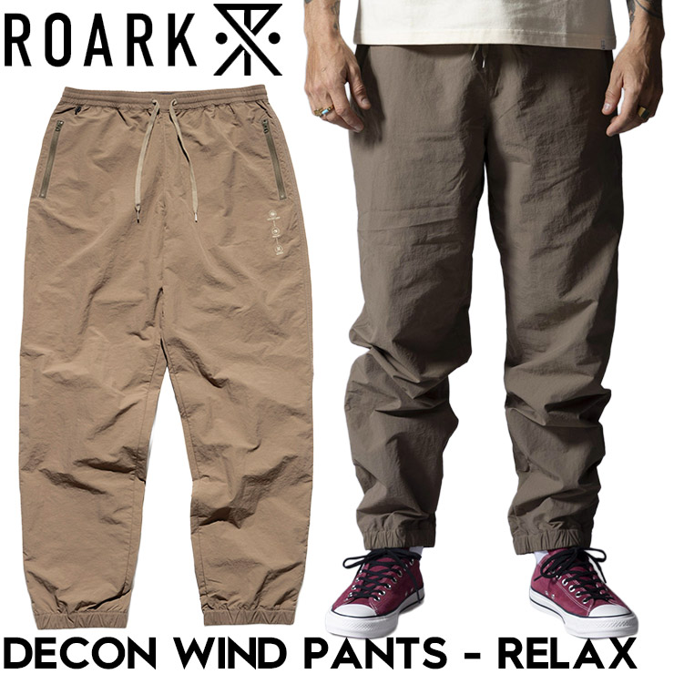 ROARK ロアーク DECON WIND PANTS - RELAX ナイロンパンツ リラックス