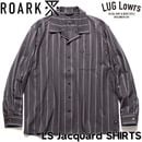ROARK �������� LS Jacquard SHIRTS Ĺµ����� ���ߥ���� ���㥬���� RLWJ1200-BLK ��������Ź������