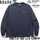 ROARK �������� DELTA QD L/S CREW ĹµT����� ����T �ܿ��䴶 �۴�®�� ��� ��ǥ����� RTJPD1200-SBL 26SP ��������Ź������