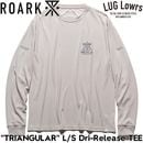 ROARK �������� TRIANGULAR L/S Dri-Release TEE ĹµT����� ����T �۴�®�� ��� ��ǥ����� RLTJDR1200-GRY 26SP ��������Ź������