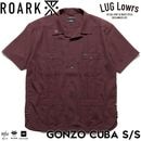 ROARK �������� Ⱦµ����� ��� ���塼�Х���� ���ߥ���� �ۿ�®�� ���� GONZO CUBA S/S RWJ1202-DBG 26SP ��������Ź������