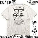 ROARK �������� ��� T����� Ⱦµ �ץ���T����� ������ơ����� SAFECAMP WELL WORN TEE RTJM1201-WHT 26SP ��������Ź������
