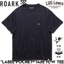 ROARK �������� ��� T����� Ⱦµ �ݥ��å�T����� �إӡ��������� ���� ���åȥ� ���� �ý� LABEL POCKET 14oz H/W TEE RTJHW1200-DNV 26SP ��������Ź������