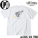 IPD �����ԡ��ǥ��� T����� Ⱦµ ��� �ץ���T����� �Хå��ץ��� ������ ���� ��100% ACES SS TEE IPDSSAC-1121 WHT ��������Ź������