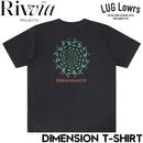 Rivvia PROJECTS ��������ץ��������� ��� T����� Ⱦµ �ץ���T����� ���åȥ�T����� DIMENSION T-SHIRT PIGMENT BLACK RTE-26113 ��������Ź������