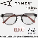 TYMER �����ޡ� ���󥰥饹 ��� ��ǥ����� Ĵ�����󥰥饹 ���ݡ��ĥ��󥰥饹 ELIOT ���ꥪ�å� Gloss Clear Grey/Photochromic Grey TY100-GCG-PGY ��������Ź������