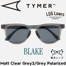 TYMER �����ޡ� ���󥰥饹 ��� ��ǥ����� �и����󥰥饹 ���ݡ��ĥ��󥰥饹 �ݥ�������� BLAKE �֥쥤�� Matt Clear Grey2/Grey Polarized TY101-MG2-GYP ��������Ź������