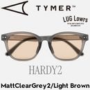 TYMER �����ޡ� ���󥰥饹 ��� ��ǥ����� ���ݡ��ĥ��󥰥饹 HARDY2 �ϡ��ǥ�2 Matt Clear Grey2/Light Brown TY107-MG2-LBR ��������Ź������