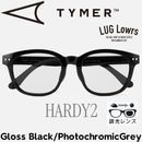 TYMER �����ޡ� ���󥰥饹 ��� ��ǥ����� Ĵ�����󥰥饹 ���ݡ��ĥ��󥰥饹 �������ȥ� HARDY2 �ϡ��ǥ�2 Gloss Black/Photochromic Grey TY107-GBK-PGY ��������Ź������
