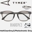 TYMER �����ޡ� ���󥰥饹 ��� ��ǥ����� Ĵ�����󥰥饹 ���ݡ��ĥ��󥰥饹 �������ȥ� HARDY2 �ϡ��ǥ�2 Matt Clear Grey2/Photochromic Grey TY107-MG2-PGY ��������Ź������