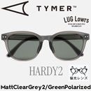 TYMER �����ޡ� ���󥰥饹 ��� ��ǥ����� �и����󥰥饹 ���ݡ��ĥ��󥰥饹 �ݥ�������� �������ȥ� HARDY2 �ϡ��ǥ�2 Matt Clear Grey2/Green Polarized TY107-MG2-GNP ��������Ź������