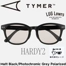 TYMER �����ޡ� ���󥰥饹 ��� ��ǥ����� Ĵ���и����󥰥饹 ���ݡ��ĥ��󥰥饹 �ݥ�������� HARDY2 �ϡ��ǥ�2 Matt Black/Photochromic Grey Polarized TY107-MBK-PGYP ��������Ź������