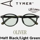 TYMER �����ޡ� ���󥰥饹 ��� ��ǥ����� ���ݡ��ĥ��󥰥饹 OLIVER ����С� Matt Black/Light Green TY105-MBK-LGR ��������Ź������