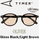 TYMER �����ޡ� ���󥰥饹 ��� ��ǥ����� ���ݡ��ĥ��󥰥饹 OLIVER ����С� Gloss Black/Light Brown TY105-GBK-LBR ��������Ź������