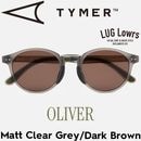 TYMER �����ޡ� ���󥰥饹 ��� ��ǥ����� ���ݡ��ĥ��󥰥饹 OLIVER ����С� Matt Clear Grey/Dark Brown TY105-MG2-DBR ��������Ź������