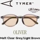 TYMER �����ޡ� ���󥰥饹 ��� ��ǥ����� ���ݡ��ĥ��󥰥饹 OLIVER ����С� Matt Clear Grey/Light Brown TY105-MG2-LBR ��������Ź������